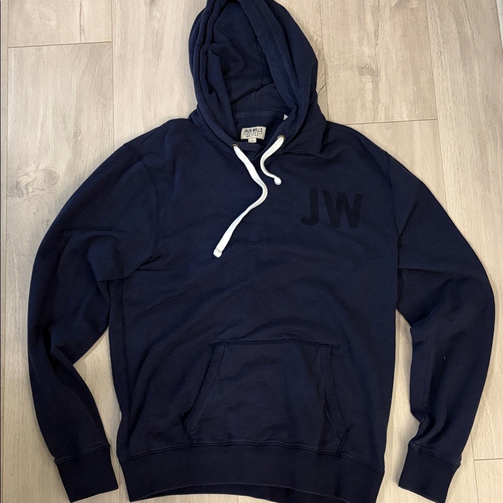 Jack Wills Dark Blue Hoodie with Logo